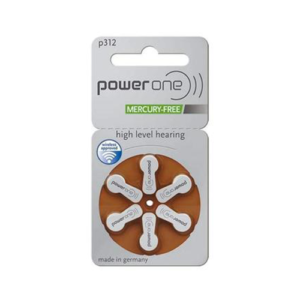 Power One - Hearing Aid Batteries [P312]