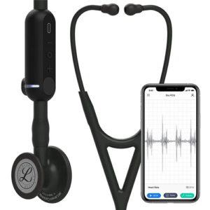 3M Littmann Core Digital Stethoscope [Black Stem-8480]
